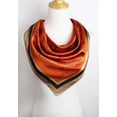 thumbnail image 3 of CAILDANL Silk Like Head Scarf for Women Satin Printed Bandana for Hair Wrapping Fashion Accessory 35 Inch Square Hair Scarf, 3 of 5