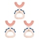 thumbnail image 4 of Inteprter Cepillo de de silicona en forma de U para entrenamiento de niños, cepillo de Manual de 360 ​​grados, limpieza de Type1 NO1, 4 of 6