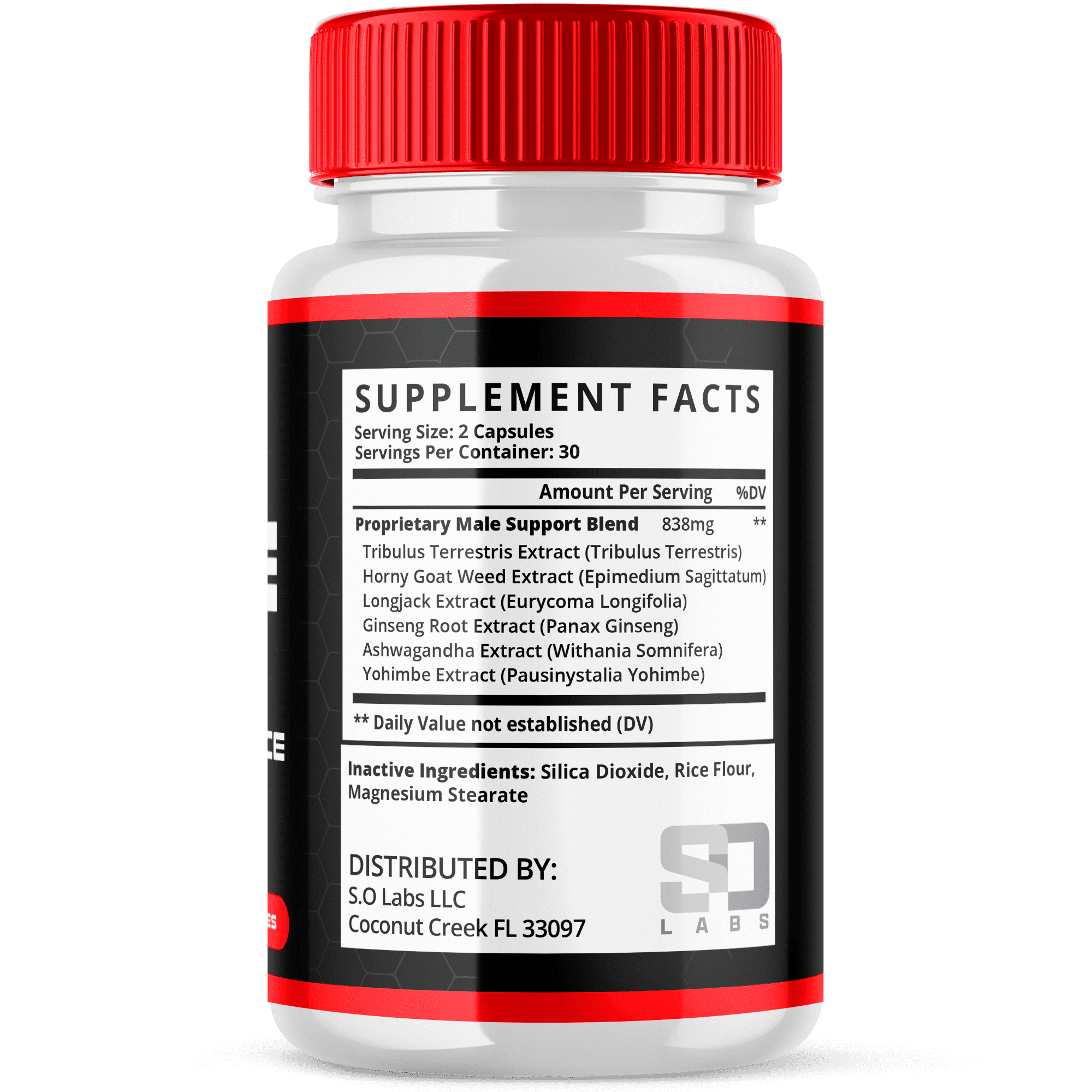 Iron Force Mens Support Formula Pills Advanced Supplement 90 Servings