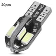 thumbnail image 3 of Filfeel 20Pcs Wedges Light Bulb,8LED T10 Car Side Wedge Light Bulb For Canbus T10 194 168 W5W 5730, 3 of 8