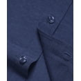 thumbnail image 6 of LONSSA Mens Long Sleeve Shirt Casual Button Down Oxford Shirts with Pocket, Sizes S-4XL, 6 of 7