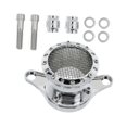 thumbnail image 2 of Pieza Filtrante de Admisión de Filtro de Aire DYNWAVEMX para XL883 XL1200 Aleación de Aluminio Plata, 2 of 8