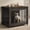 Dark Gray, variant on Ironovahome 43" Furniture-Style Dog Crate for Large Dogs, Heavy Duty Wooden Dog Cage with Double Doors & Safe Locks, Breathable Wire Mesh, XL Indoor Dog Kennel Pet Crate, Easy Clean