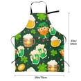 thumbnail image 2 of Kdxio St Patrick's Day10 Apron with Pockets Adjustable Kitchen Aprons for Men Women Waterproof Aprons for Cooking,Drawing,Crafting, Baking Household Cleaning, 2 of 8
