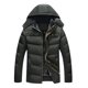 thumbnail image 1 of KIHOUT ofrece chaqueta de algodón con forro de pelusa para hombre y ocio invernal., 1 of 5