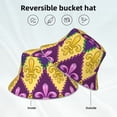 thumbnail image 2 of Balery Mardi Gras4 Sombreros para el sol para hombre y mujer, sombrero de pescador con UPF 50+, 2 of 6