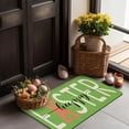 thumbnail image 2 of Happy Easter Door Mat - Bunny Rabbits Decor Mat - Non-Slip, 30 X 17 Inch - Ideal for Indoor Outdoor Entrance, Perfect for Easter Spring Décor, 2 of 6
