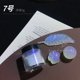 thumbnail image 1 of 1 caja de polvo para uñas con espejo de luz de luna, brillos finos plateados, pigmentos de efecto metálico, esmalte de Gel, polvos holográficos cromados para uñas, 1 of 4
