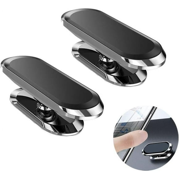 czcpp-Phone Holder for Car for Car 2 Pack Strong Suction Adhesive Rotary Folding Car Phone Holder Mount Apply for Center Console Compatible with All Smartphones of iPhone Huawei, Xiaomi Samsung