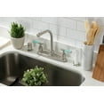 thumbnail image 4 of Kingston Brass FB718CKL Kaiser 8-Inch Centerset Kitchen Faucet with Sprayer, Brushed Nickel, 4 of 5