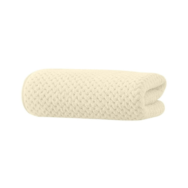 Sofa Vama Ropa de Cama Toalla de terciopelo suave y absorbente, lisa, con estampado de piña, toalla facial gruesa, toalla de mano, toalla de baño facial for Navideño