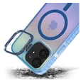 thumbnail image 3 of Funda Case Carcasa Tornasol Color Azul Con Soporte Premium Para iPhone 11 Compatible Con Magsafe, 3 of 7