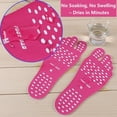 thumbnail image 2 of 3 Pairs Anti Slip Adhesive Insoles Non-slip Barefoot Stick Beach Shoes Footpads Sticker Silica Gel Invisible Shoe Pad Swim Pool, 2 of 8
