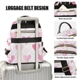 thumbnail image 3 of FORMRS Mini Backpack Purse for Women Travel Daypack Casual Shoulder Bag, Geometric Love, 3 of 7