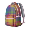 thumbnail image 2 of Stylish Geometric Shapes Texture Backpack for School & College, Laptop Bookbag with Padded Compartment, Durable Daypack as a Gift for Students, 2 of 6