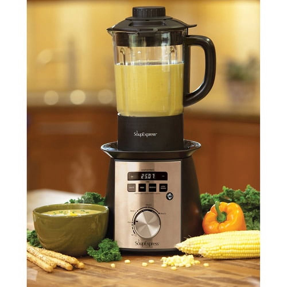 SoupExpress 3 Speed Black Stainless Steel Blender