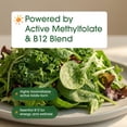 thumbnail image 3 of NatureBell Methyl Folate 15mg - 240 Capsules - 5-MTHF with Methyl B12 - 15mg L-Methylfolate & 1,000mcg Vitamin B12 - Energy & Cognitive Support Supplement - Gluten-Free & Non-GMO - 120 Servings, 3 of 8