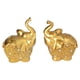 thumbnail image 1 of Estatua de Elefante ANGGREK Estatuilla de Elefante Dorado de Resina Estilo Elegante, 1 of 8