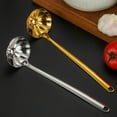 thumbnail image 5 of Raindrops Stainless Steel Kitchen Ladle and Oil Strainer for Healthy Cooking and Easy Oil Separation, 5 of 6