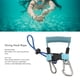 thumbnail image 2 of Cuerda de resorte para arrecife de buceo instalación simple multifuncional firme antipérdida gancho para cámara de buceo cuerda de resorte duradera para escalada al aire ANGGREK Otros, 2 of 7