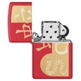 thumbnail image 4 of Zippo Year of the Snake 2025 Red Matte Pocket Lighter, 4 of 6