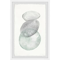 Parvez Taj Elegant Stones Framed Wall Art