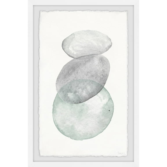 Parvez Taj Elegant Stones Framed Wall Art