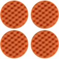 thumbnail image 4 of Jinsinto 4 Tampons de Polissage Épais pour Gaufres, orange, 4 of 4