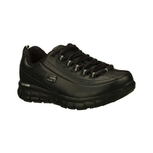 Skechers Work Women's Relaxed Fit Sure Track - Slip Resistant Lace-Up Work Shoes - Walmart.com