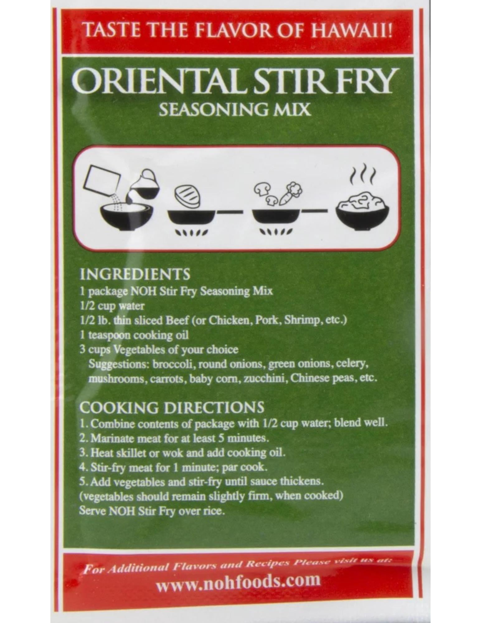 (6 pack) NOH Oriental Stir Fry Seasoning Mix, 1 oz