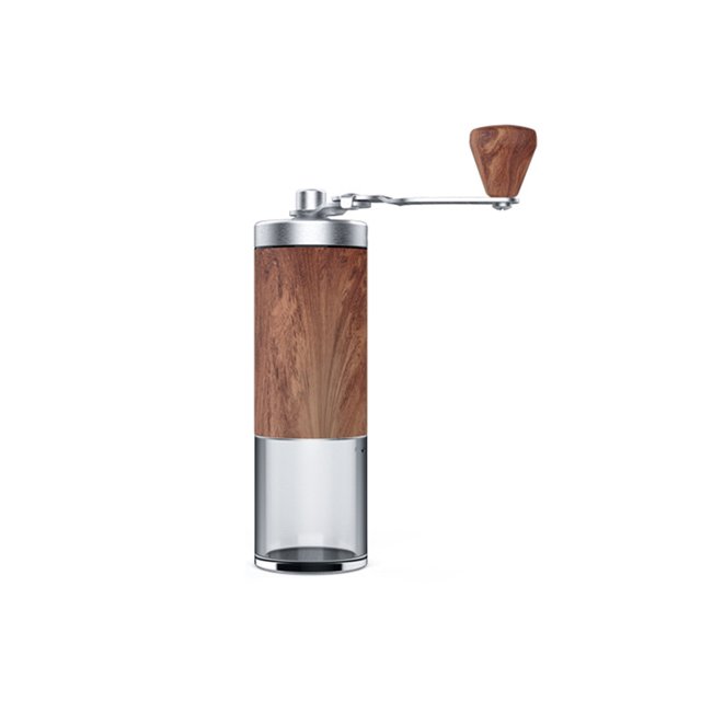 Molinillo de café manual con fresa cónica revestida de montaje, ajuste digital fino, eficiencia de molienda más rápida, ideal para espresso kaili Sencillez