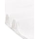 thumbnail image 5 of Agnes Orinda Blusa de Peplum para Mujer Talla Grande con Cuello en V y Volantes, Fluida, 3X, Blanca, 5 of 6