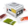 thumbnail image 6 of Luku Chamber Vacuum Sealer Machine, 10.2 inch, 3.5 m³/h Pump Rate with Microcomputer Controlled, 180W-260W Stainless Steel Household and Commercial Vacuum Sealing Machines, 6 of 8