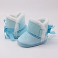thumbnail image 5 of URMAGIC Infant Boots Winter Baby Girl Shoes Soft Sole Anti-Slip Toddler Snow Warm Prewalker Newborn Boots, 5 of 5