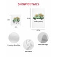 thumbnail image 7 of Hello Spring Kitchen Dish Towels for Drying Dishes Set of 2, Easter Flowers Green Car Vintage Floral Waffle Weave Microfiber Hand Tea Bathroom Towels Quick Dry & Absorbent Towel 12x12, 7 of 7