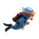thumbnail image 2 of Diver Fish Tank Adornos submarinos Acuario Paisaje Decoración Azul Ndcxsfigh Libre de BPA, 2 of 8