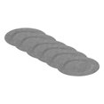 thumbnail image 4 of Charger Plate Textured Silver 13" - Set of 6, 4 of 4