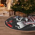thumbnail image 4 of Salouo Largemouth Bass Fish in USA Christmas Tree Skirt 48" Farmhouse Christmas Decorations Snowman Xmas Tree Skirt Tree Mat for Holiday Party Decor, 4 of 8