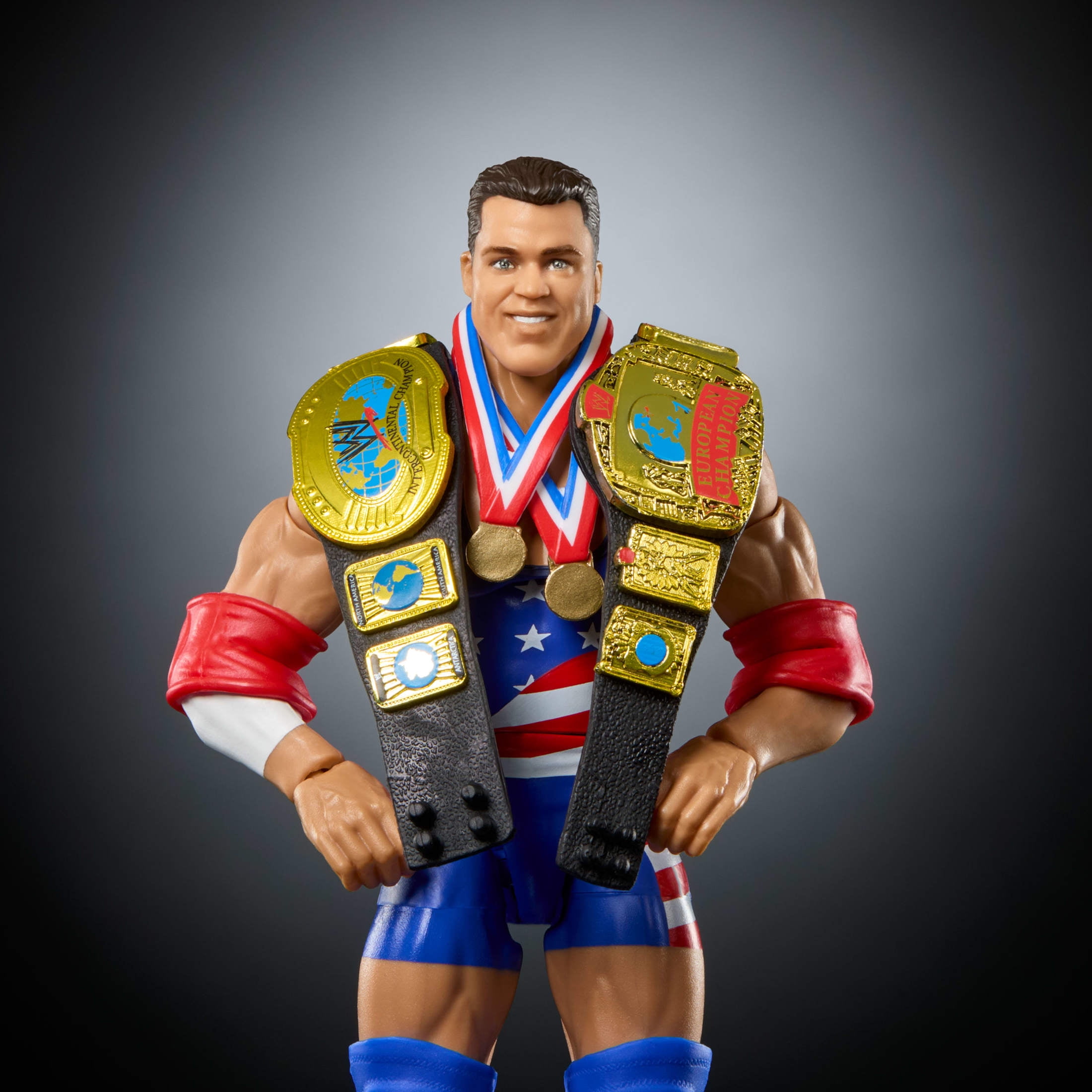 WWE Ultimate Edition Monday Night War Kurt Angle Action Figure & Accessories Collectible Set, 6-inch