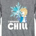 thumbnail image 3 of Frozen 2 - The Cold Never Bothered Me - Toddler And Youth Long Sleeve Graphic T-Shirt, 3 of 5