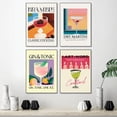 thumbnail image 4 of Cartel de metal con receta tropical de cerveza Negroni freedom, decoración de pared para sala de estar, bar, cine, estaño personalizado, decoración vintage para el hogar, 4 of 5