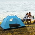 thumbnail image 5 of Zatoumnr Beach Tent Sun Shade Shelter, 2-3 Person Capacity, Fiberglass Rods, Carry Bag, Stakes, and Guy Lines Included, 2X1.5X1.1m, 5 of 5