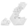 thumbnail image 4 of Logic Puzzle Toy, Birthday Gift Educational Toy Portable Logic Puzzle Assembly Toy  For Home Travel White,Yellow, 4 of 8