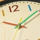 thumbnail image 3 of Reloj de pared de color de 12 pulgadas, reloj para el salón, dormitorio de dibujos animados, 3 of 6
