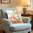 thumbnail image 5 of Summer Pillowcase Blue And Theme Print Soft Breathable Fabricsofa Bedroomcourtyard Decorative Cushion Cover, 5 of 5