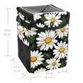 thumbnail image 5 of Daisy Foldable Car Trash Bin with Lid, Leak-Proof Mini Trash Can for Car with Hanging Storage Bag, 5 of 6