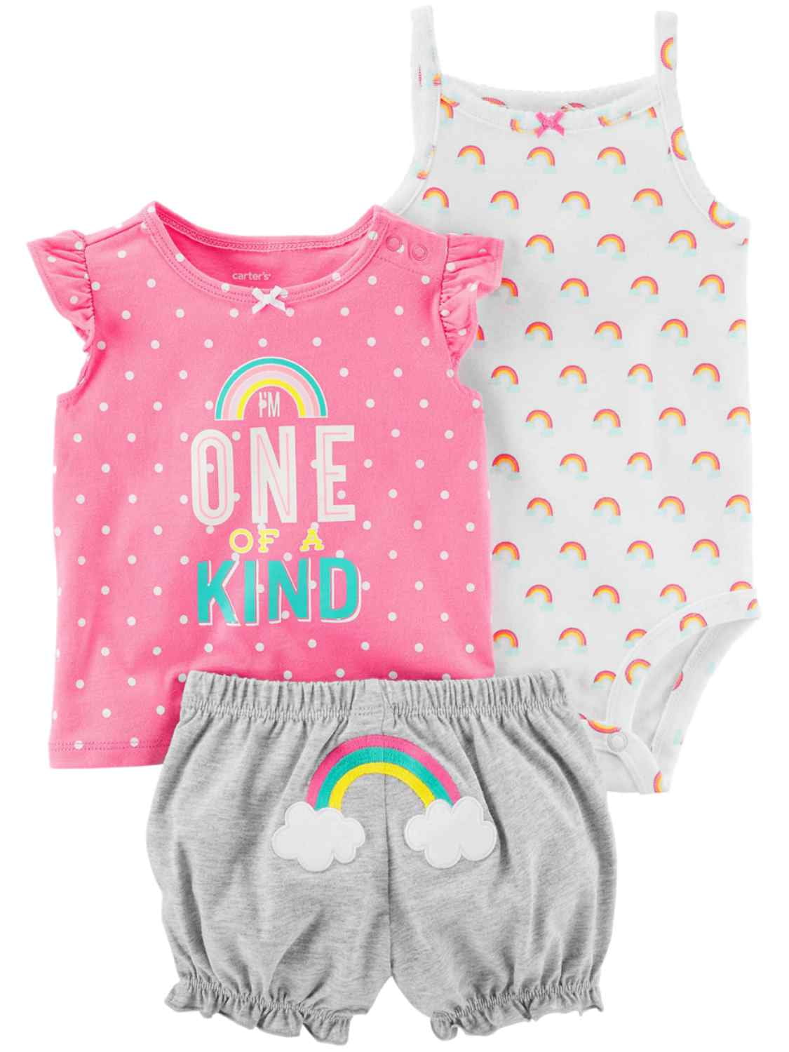 rainbow infant outfit