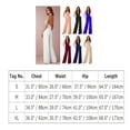 thumbnail image 5 of Goodwill Women's Sexy High Waisted Jumpsuits V-Neck Halter Wide Leg Long Pants Wedding Rompers Overalls with Pockets, 5 of 5