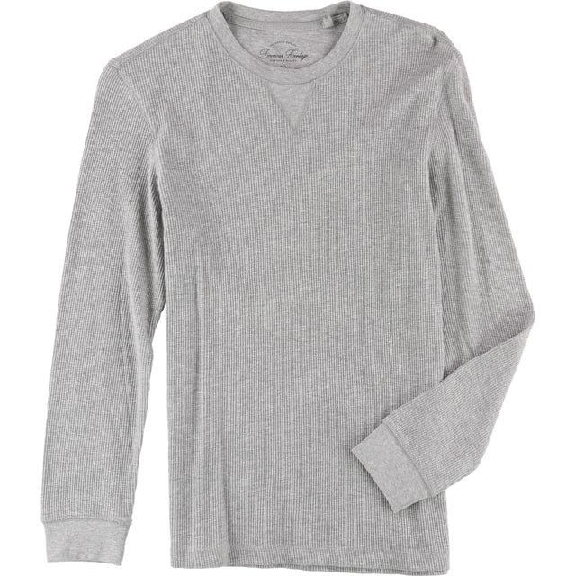 Camiseta básica de tejido gofrado American Heritage para hombre gris pequeña