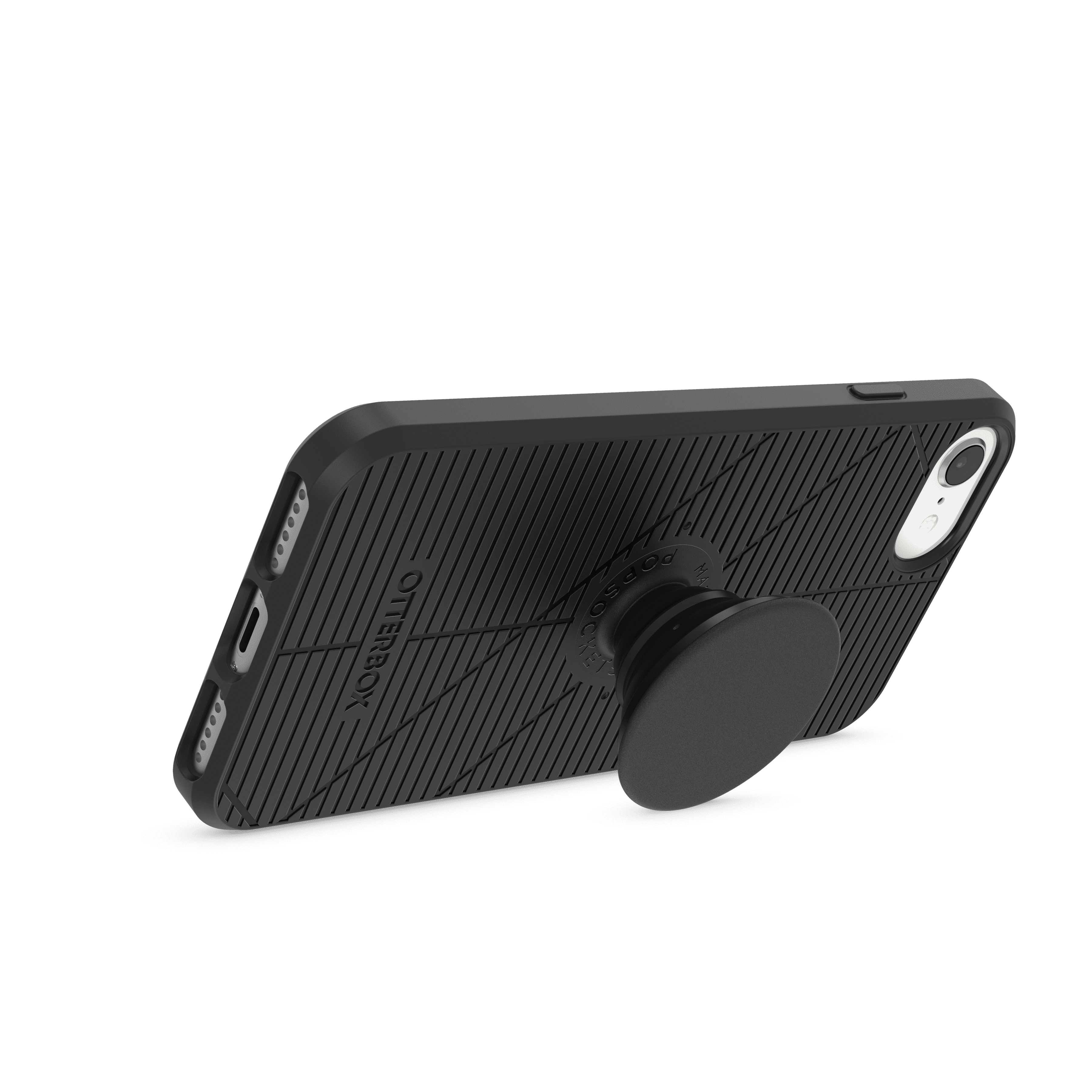OtterBox Otter+Pop Reflex Series Phone Case for Apple iPhone SE (2nd Gen), iPhone 8, iPhone 7 - Black